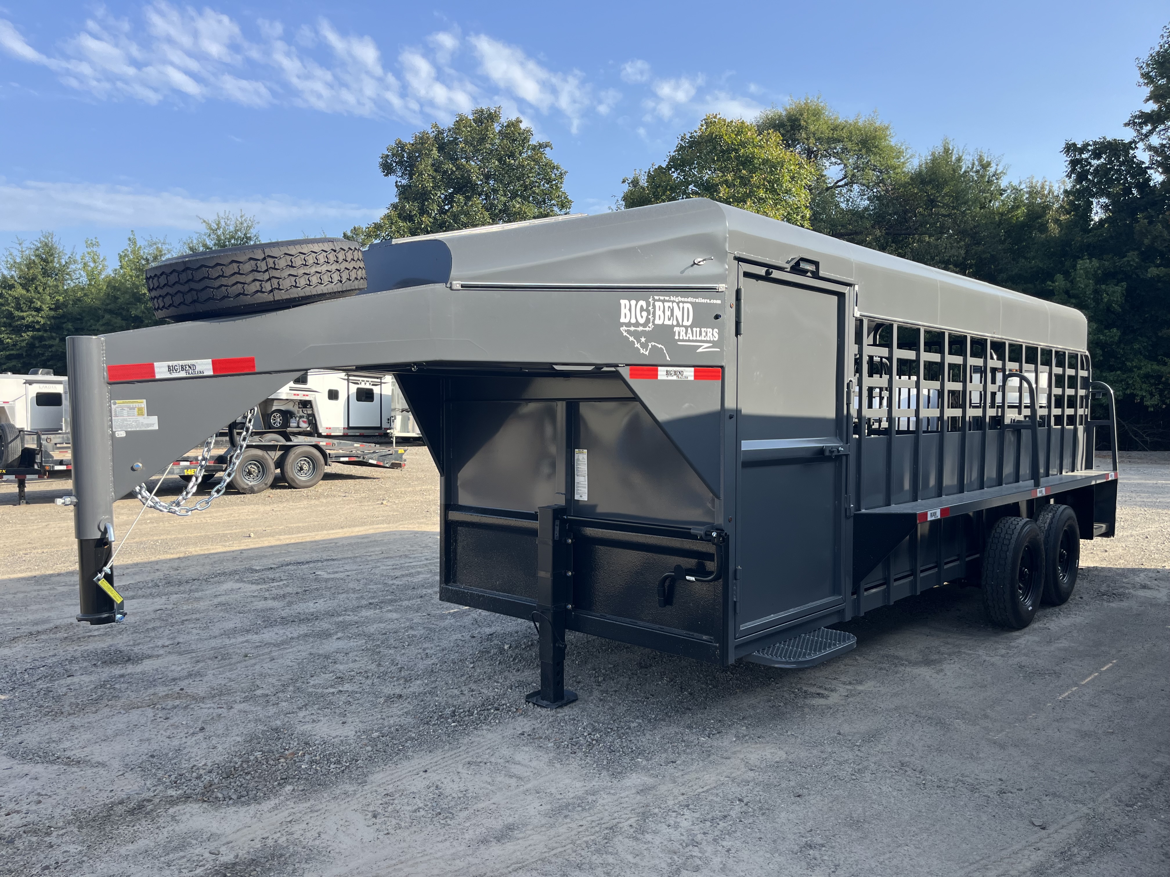 2027 Big Bend 20' Livestock Gooseneck Trailer